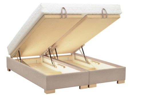 Podstawa P z pojemnikiem łóżka kontynentalnego New Elegance