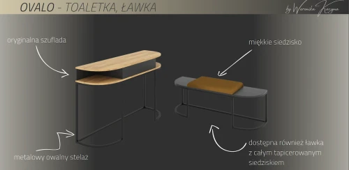 Łóżko tapicerowane Ovalo New Elegance