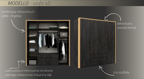 Łóżko do sypialni Modello 2.0