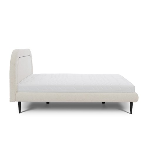 Łóżko tapicerowane Nello z pojemnikiem lub bez