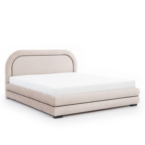 Łóżko tapicerowane Nello z pojemnikiem lub bez