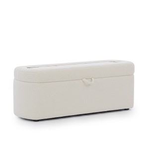 Pufa tapicerowana z pojemnikiem Nello New Elegance