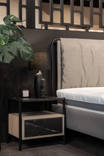 Łóżko tapicerowane Marmi