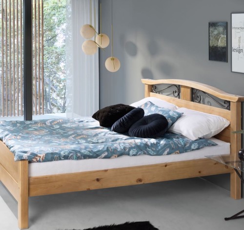 Łóżko drewniane Korfu nowy model