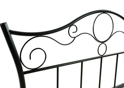 Łóżko metalowe Mirada ze stelażem