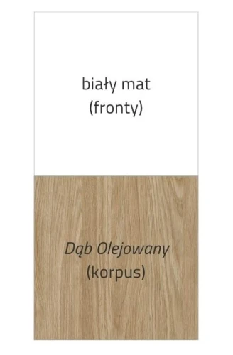 System mebli Sleep Varia ze stolikami nocnymi (fronty matowe)