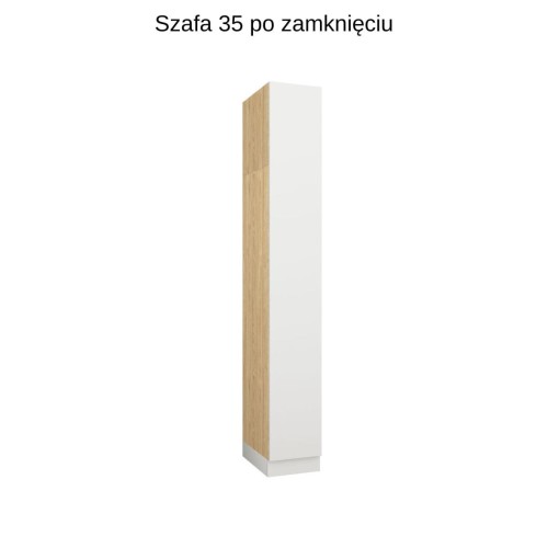 System mebli Sleep Varia fronty mat zabudowa sypialni