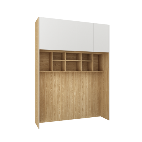 System mebli Sleep Varia fronty mat zabudowa sypialni