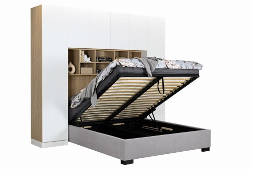 System mebli Sleep Varia fronty mat zabudowa sypialni