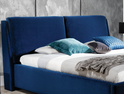 Łóżko tapicerowane Monaco z pojemnikiem lub bez