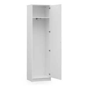 Szafa Basic "W" szer. 60 cm  z półką i wieszakiem (kolor do wyboru)