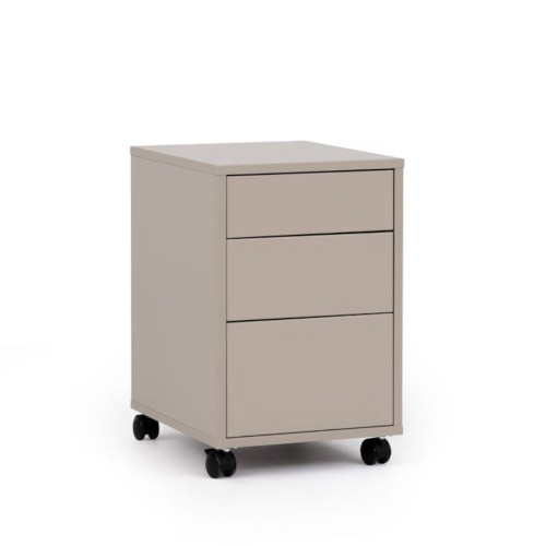 Kontenerek GENIUS szer. 40 cm na kółkach, z szufladami na dokumenty (kolor do wyboru)