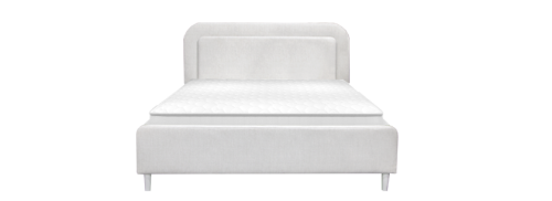 Łóżko Gulio tapicerowane wersja Light z pojemnikiem lub bez