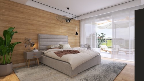 Łóżko Biaggio ramowe z pojemnikiem lub bez