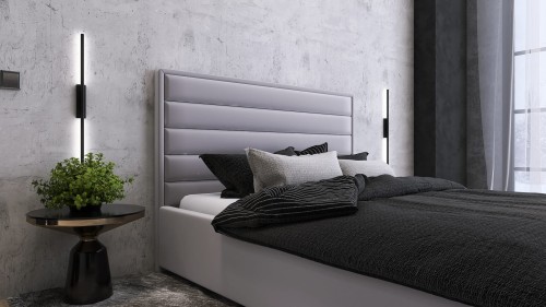 Łóżko Biaggio ramowe z pojemnikiem lub bez