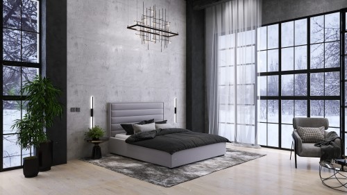 Łóżko Biaggio ramowe z pojemnikiem lub bez