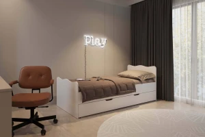 Łóżko z szufladą lub dolnym spaniem 80222