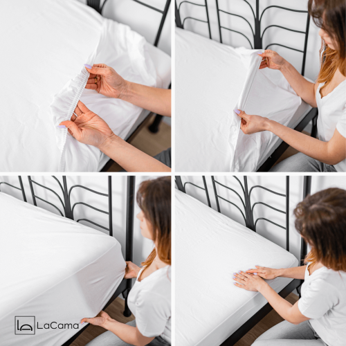 Ochraniacz na materac dwuwarstwowy