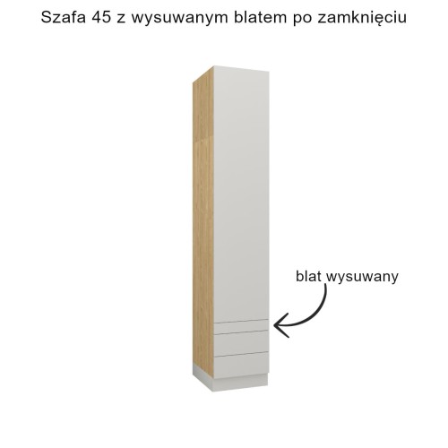 System mebli Sleep Varia ze stolikami nocnymi  dąb olejowany