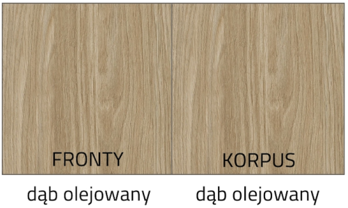 System szaf i regałów Sleep Varia fronty mat - zabudowa do sypialni