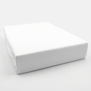 Prześcieradło białe jersey premium | LaCama