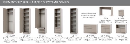 Półkotapczan z sofą GENIUS 140x200 lub 160x200 cm kolory matowe, rozwiązanie do małych pomieszczeń (sofa z pojemnikiem)