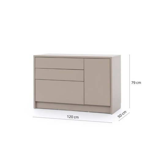 Półkotapczan z sofą GENIUS 140x200 lub 160x200 cm kolory matowe, rozwiązanie do małych pomieszczeń (sofa z pojemnikiem)