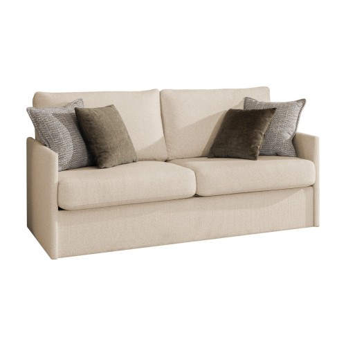 Półkotapczan z sofą GENIUS 140x200 lub 160x200 cm kolory matowe, rozwiązanie do małych pomieszczeń (sofa z pojemnikiem)