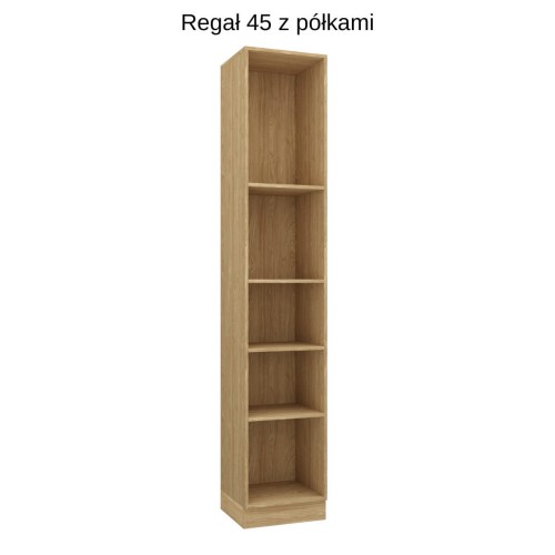 System mebli Sleep Varia ze stolikami nocnymi  dąb olejowany