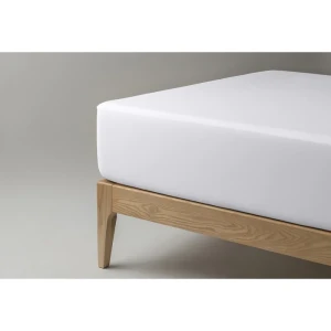 Wodoodporny ochraniacz na materac - prześcieradło 2w1 do wysokości 45cm Respira White Velfont