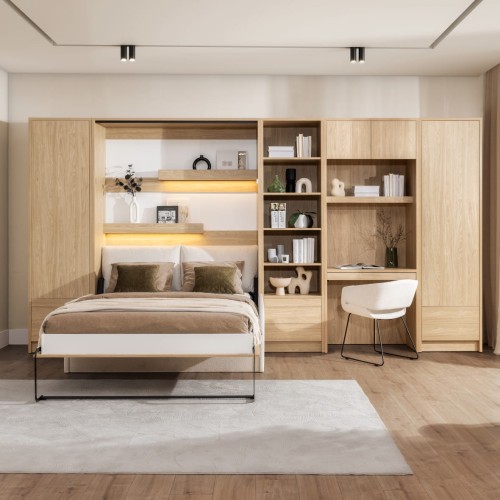 Sofa do półkotapczanu GENIUS 140 lub 160 cm rozwiązanie do małych pomieszczeń