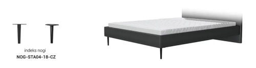 Łóżko tapicerowane 81242