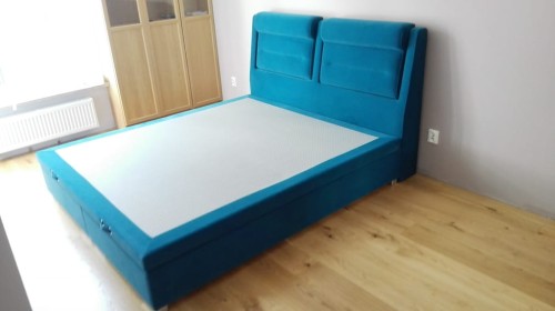 Podstawa Z łóżka kontynentalnego z pojemnikiem New Elegance