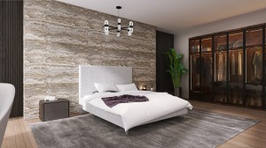 Łóżko tapicerowane Albino wersja Light z pojemnikiem lub bez