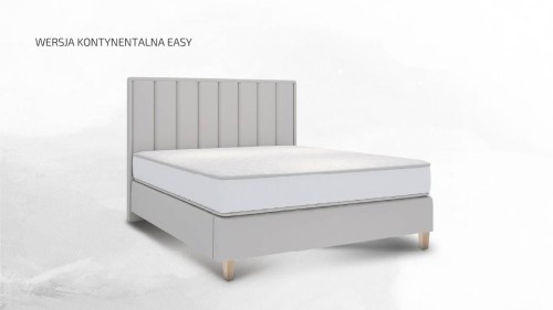 Łóżko tapicerowane Oliviero wersja Light z pojemnikiem lub bez