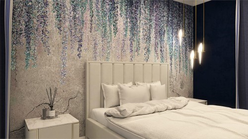 Łóżko tapicerowane Oliviero wersja Light z pojemnikiem lub bez