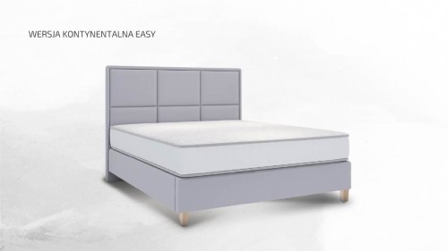 Łóżko kontynentalne Rocco z pojemnikiem lub bez