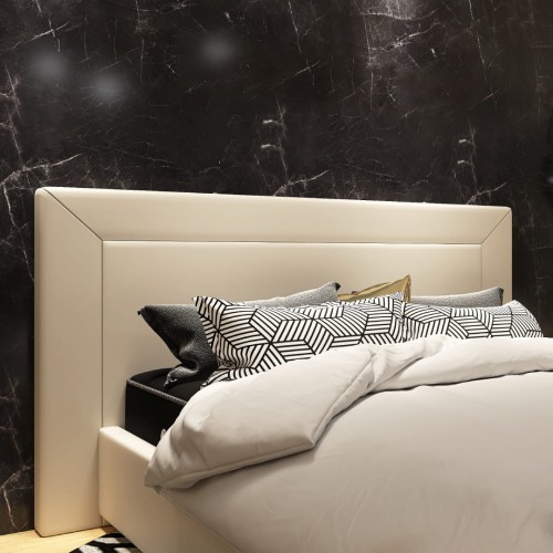 Łóżko tapicerowane Giorgio wersja ramowa z pojemnikiem lub bez