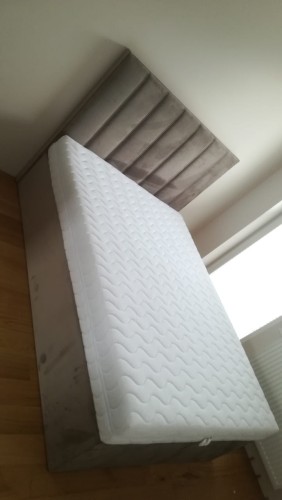 Łóżko kontynentalne Slim C20 160x200 cm z pojemnikiem na pościel w 7 dni