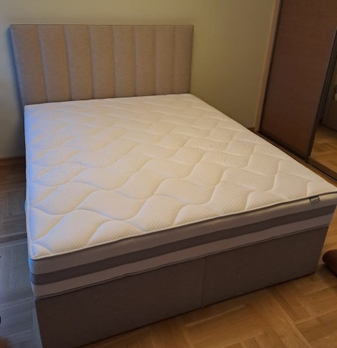 Łóżko kontynentalne Slim C20 160x200 cm z pojemnikiem na pościel w 7 dni