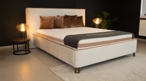 Łóżko tapicerowane Giovanni  wersja ramowa z pojemnikiem lub bez