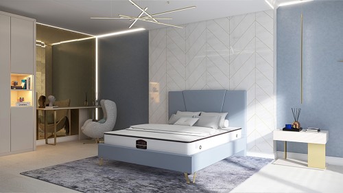 Łóżko tapicerowane Valentino  wersja Light z pojemnikiem lub bez