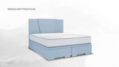 Łóżko tapicerowane Valentino  wersja Light z pojemnikiem lub bez