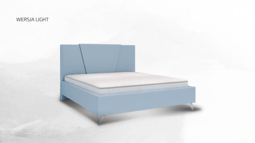Łóżko tapicerowane Valentino  wersja Light z pojemnikiem lub bez