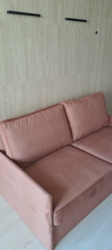 Sofa do półkotapczanu GENIUS 140 lub 160 cm rozwiązanie do małych pomieszczeń