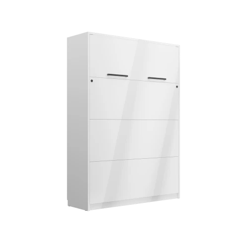 Półkotapczan GENIUS siłownikami gazowymi 120x200 | 140x200 | 160x200 z dodatkowymi  szafami (fronty matowe)