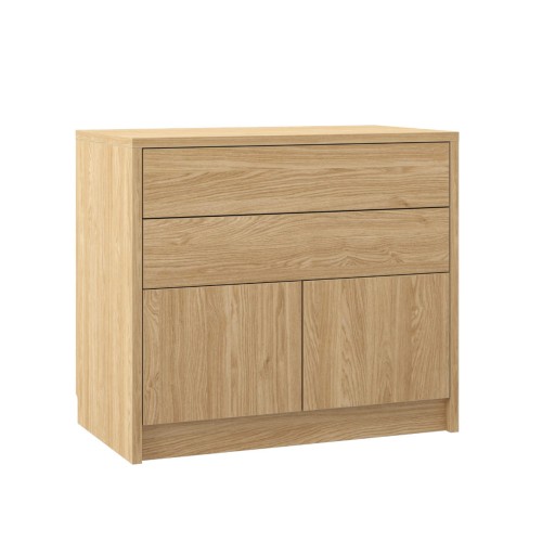 Półkotapczan GENIUS siłownikami gazowymi 120x200 | 140x200 | 160x200 z dodatkowymi  szafami (fronty matowe)