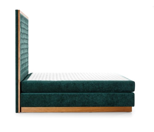 Łóżko kontynentalne 700 z ramką drewnianą - New Elegance