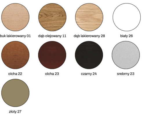 Łóżko kontynentalne 700 z ramką drewnianą - New Elegance