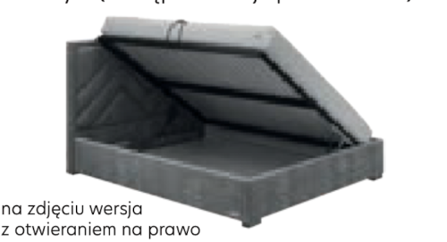 Łóżko tapicerowane Premium 70